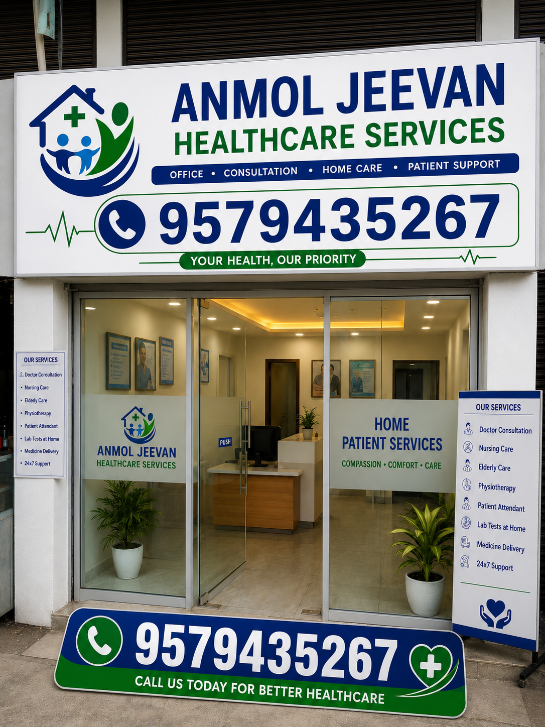 Anmol Jeevan healthcare services storefront